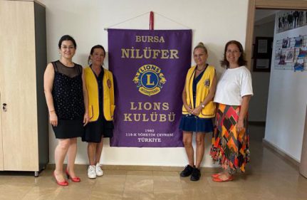 Nilüfer Lions'tan anlamlı proje