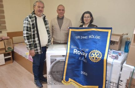 BURSA ÇEKİRGE ROTARY KULÜBÜ’NDEN KIZ YURDUNA ANLAMLI DESTEK