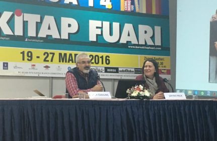 Bursa 14.Kitap Fuarı “Şafak Pala ve Güney Özkılıç Söyleşisi”